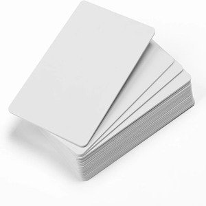 RFID UHF White PVC Glossy Smart Cards