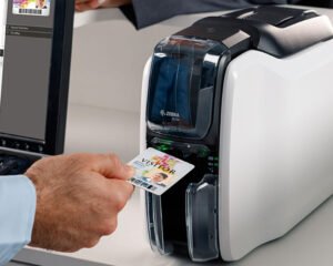 Zebra ZC100 card PRINTER